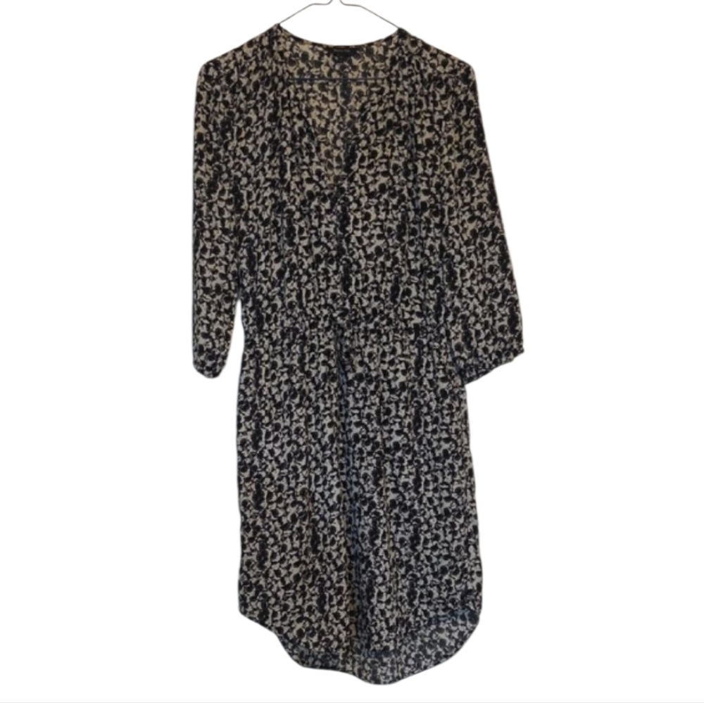RW & Co Cat Print Dress